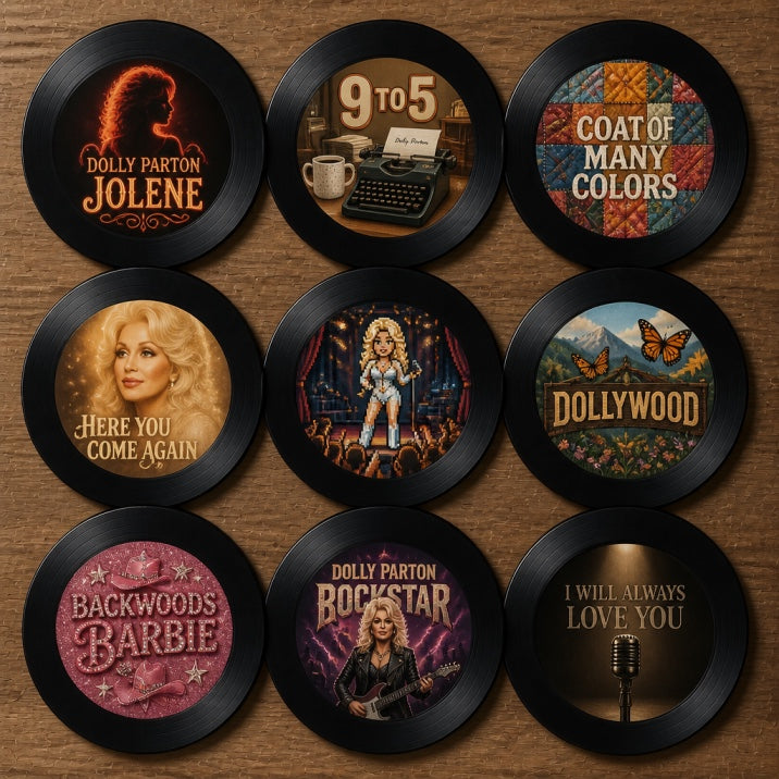Dolly Parton Vinyl Frame