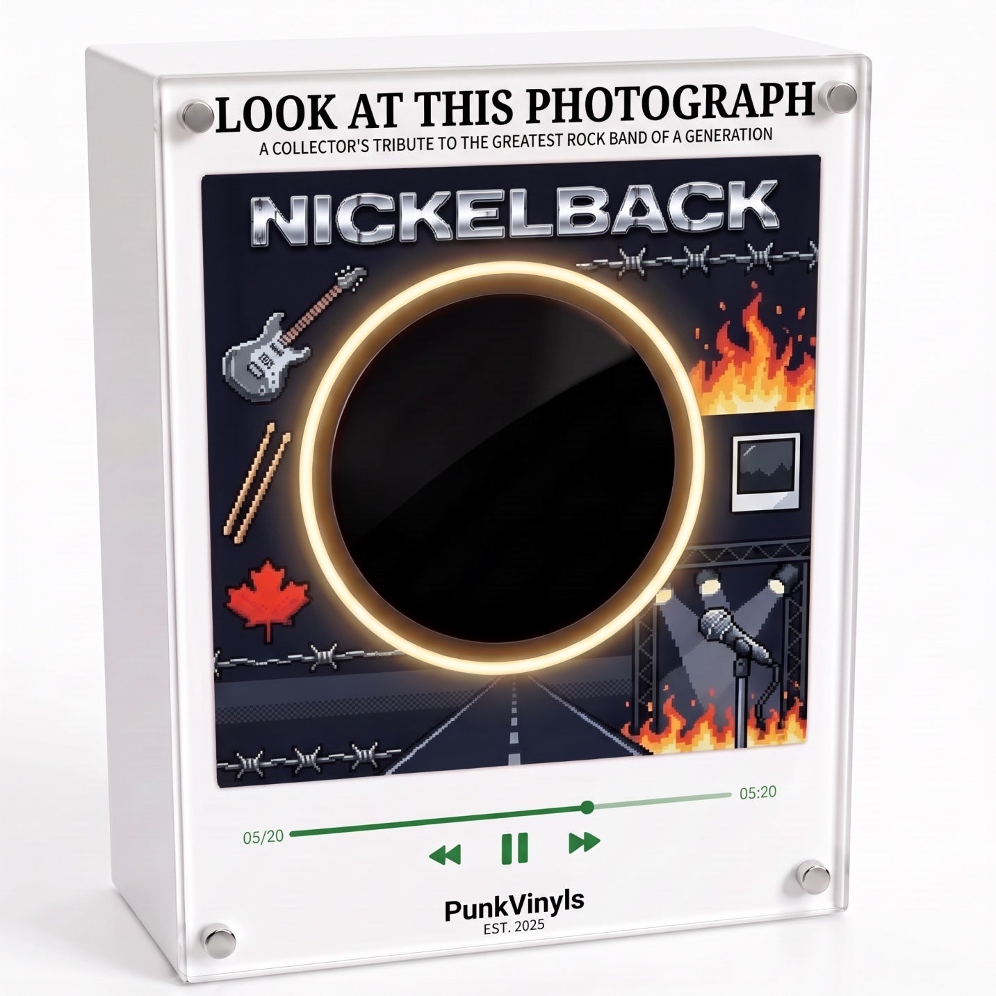 Nickelback Vinyl Frame
